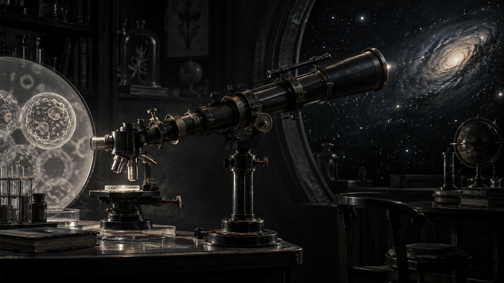 连接微观细胞与宏观星系的科学仪器